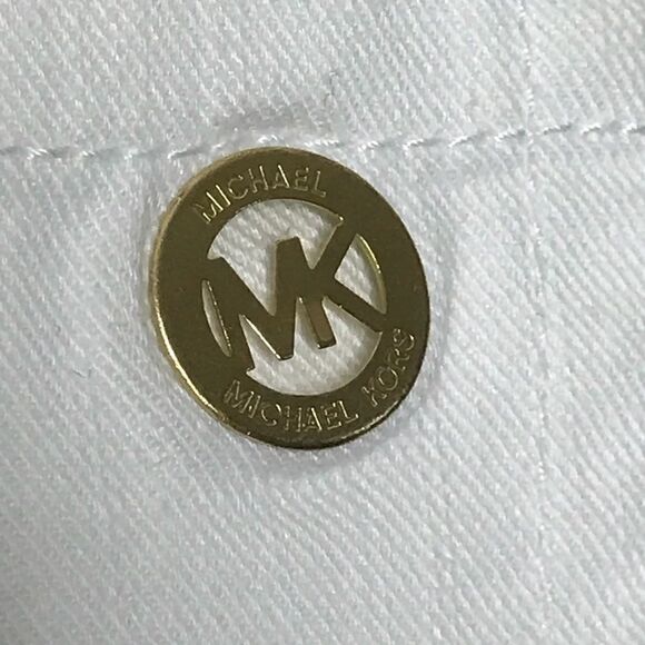 Michael Kors Sz 2 White Jeans NWT - Picture 4 of 8